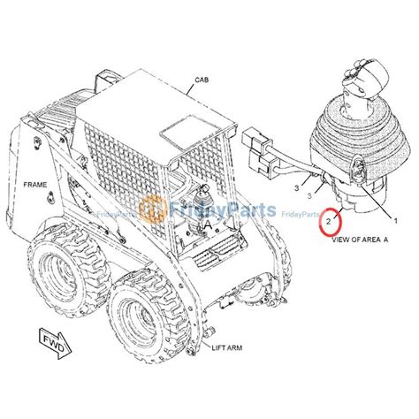 caterpillar skid steer joystick parts|cat joystick cleaner kit.